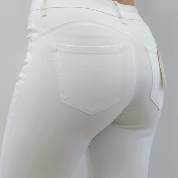 Pantalón blanco push up reactivo