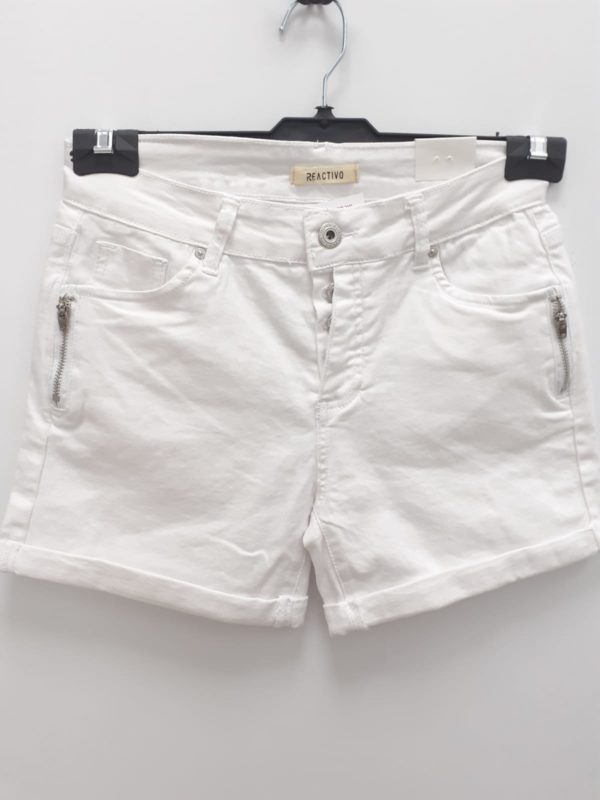 Pantalón corto blanco - Imagen 2