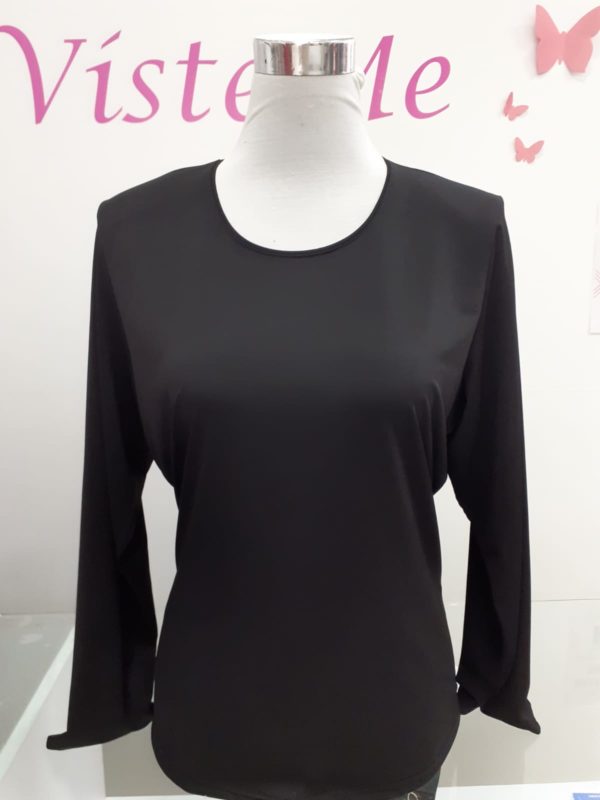 Camiseta básica manga larga
