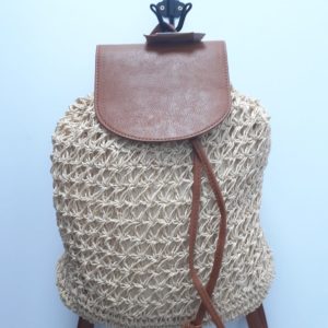 Mochila de rafia
