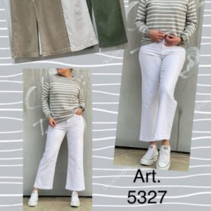 Pantalón ancho blanco