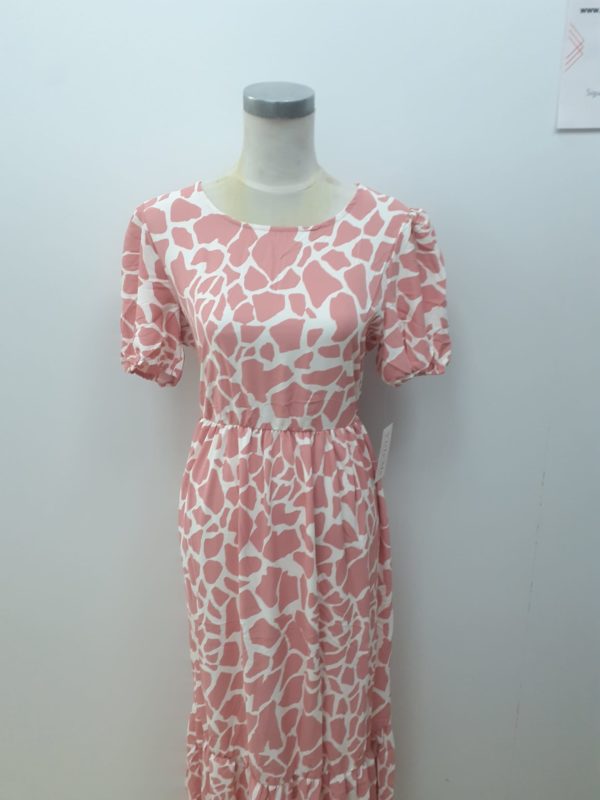 Vestido largo mangas - Imagen 2