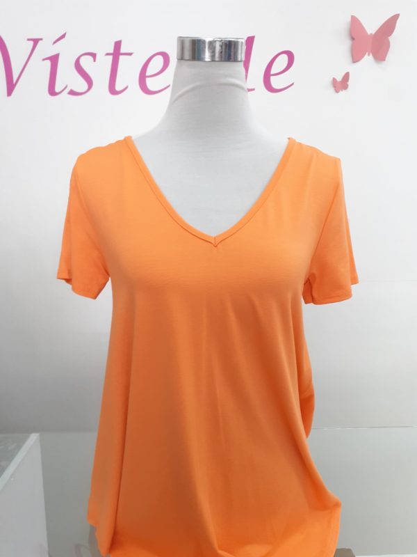 Camiseta cuello pico