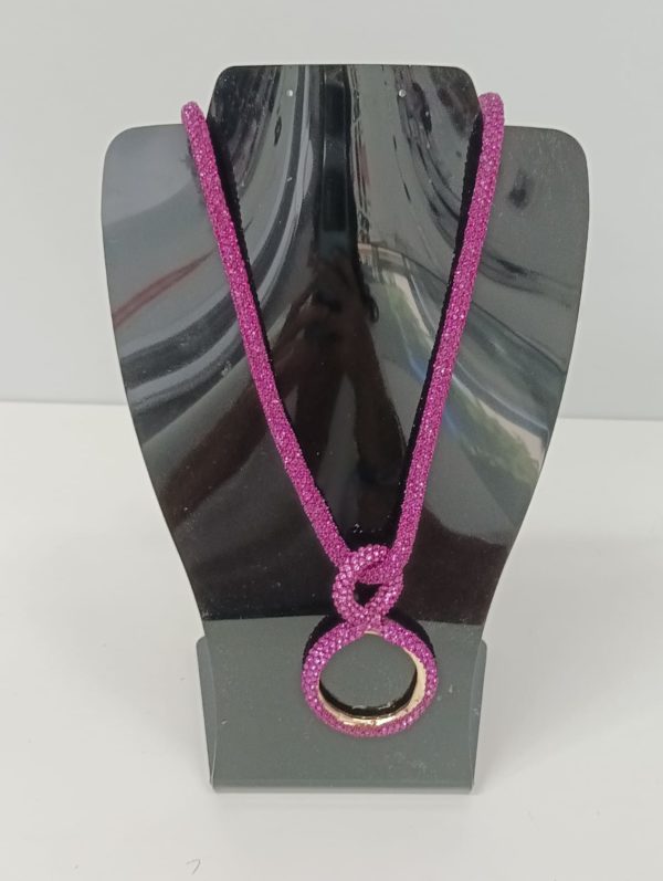 Collar aro brillo