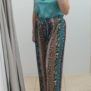 Pantalón punto plisado