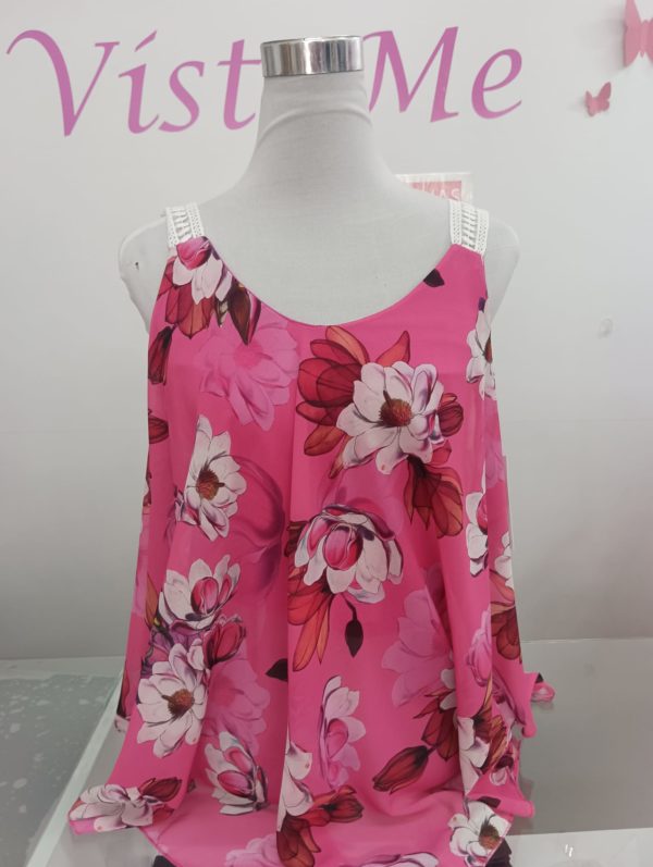 Blusa estampada flores