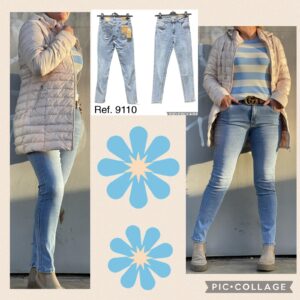Pantalon vaquero claro reactivo