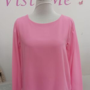 Blusa gasa rosa