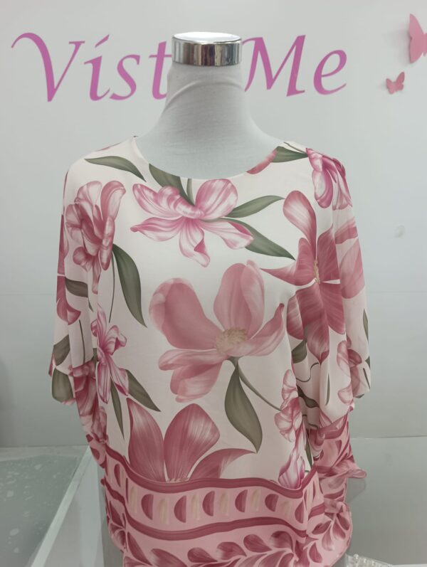 Blusa flores