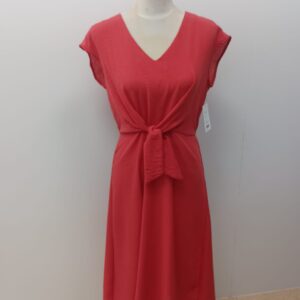 Vestido nudo rojo