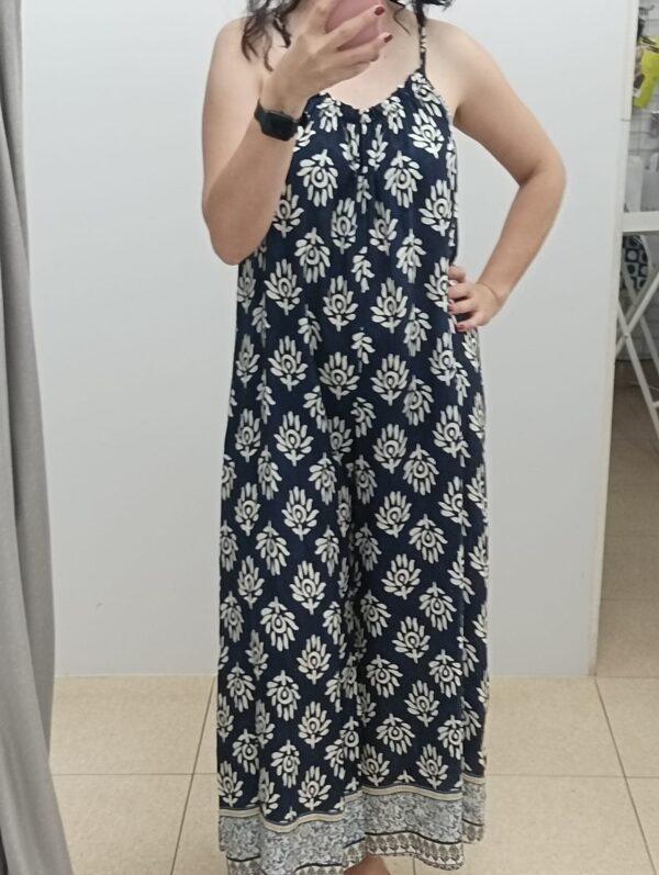 Mono ancho estampado