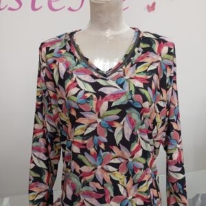 Camiseta flores