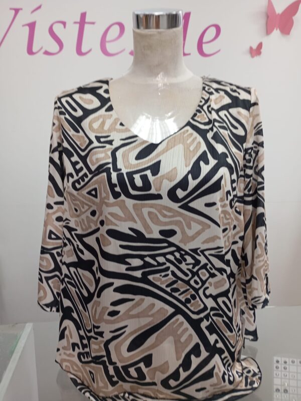 Blusa señora estampada