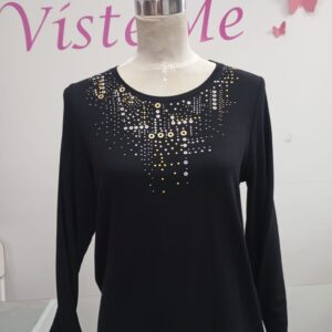 Camiseta brillos