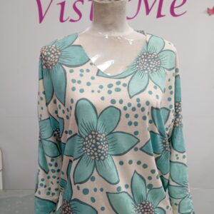 Camiseta flores