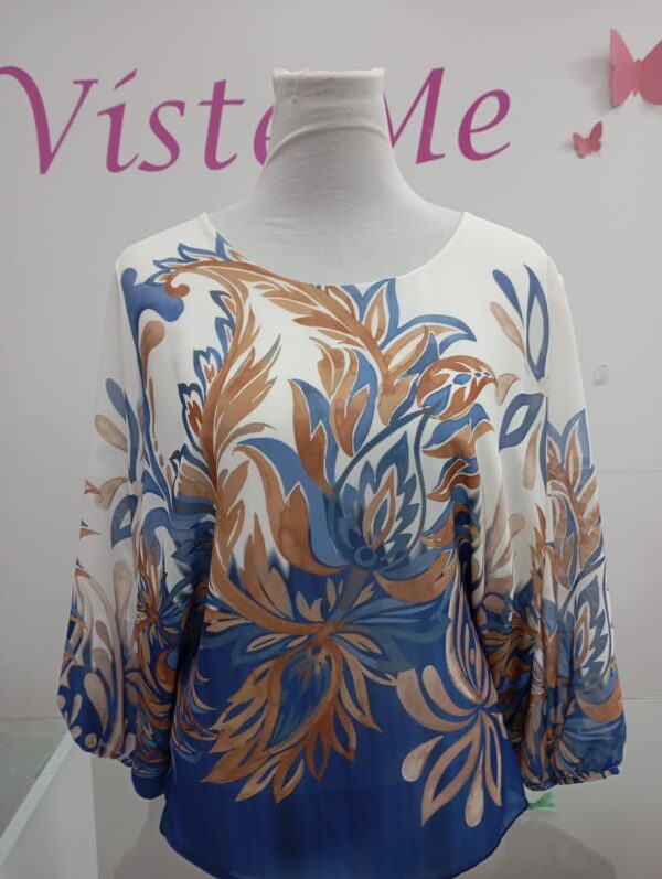 Blusa cruzada
