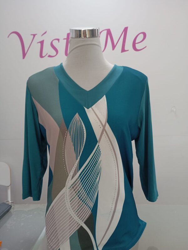 Camiseta brillos