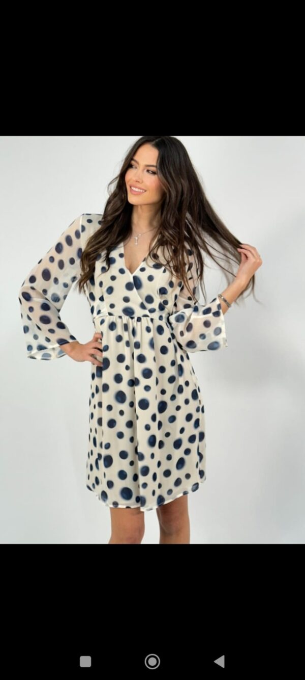 Vestido lunares