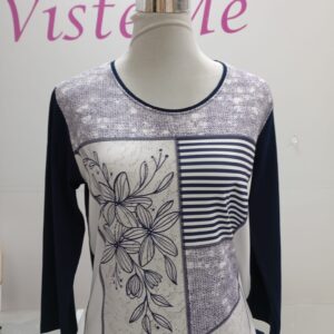 Camiseta flor