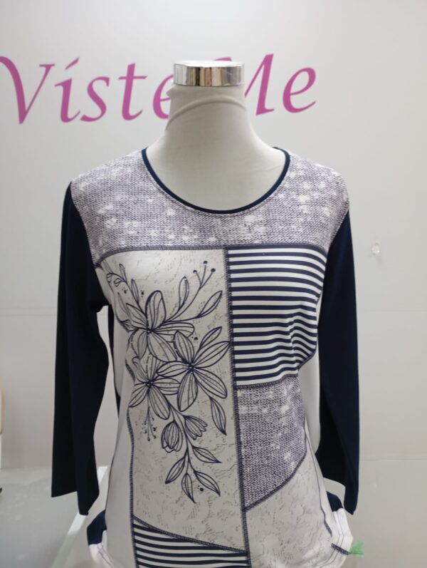 Camiseta flor