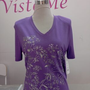Camiseta flor