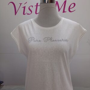 Camiseta letras