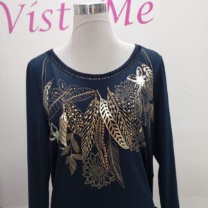 Camiseta hojas