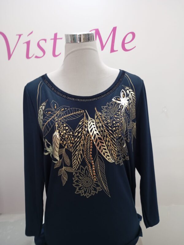 Camiseta hojas