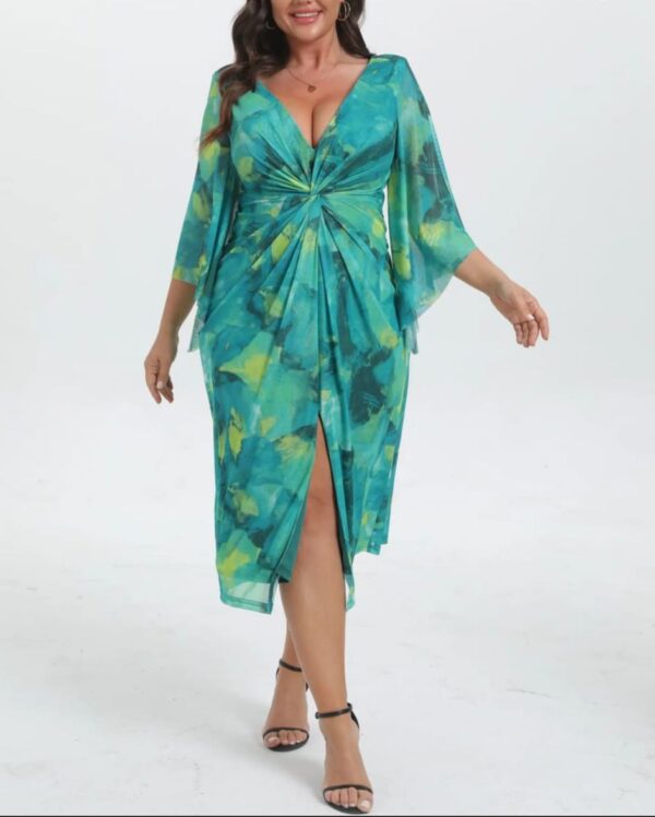 Vestido tull nudo
