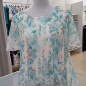 Blusa plisada