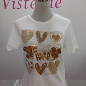 Camiseta corazones