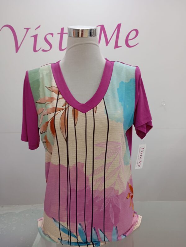 Camiseta flor