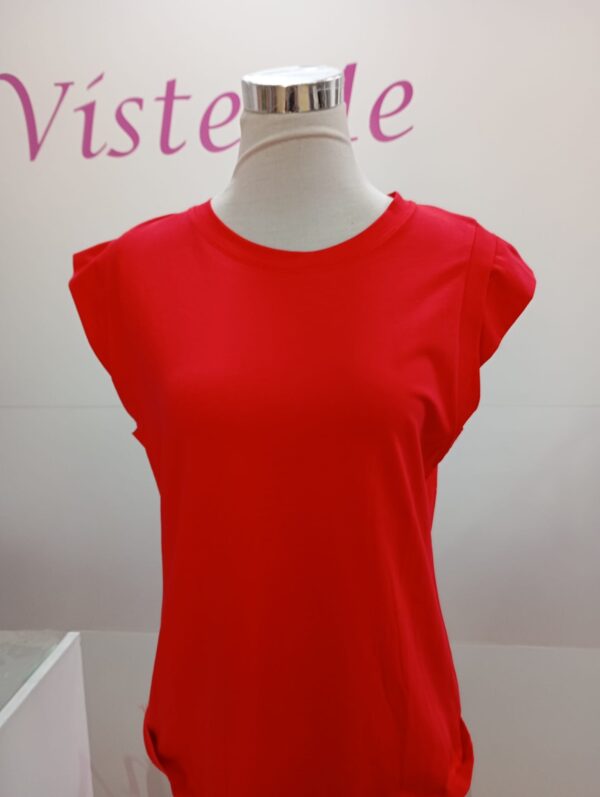 Camiseta básica roja