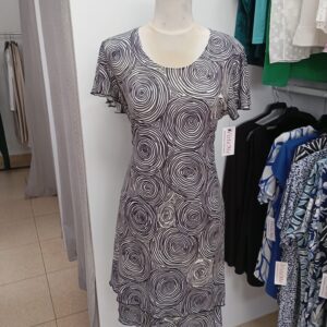 Vestido señora estampado