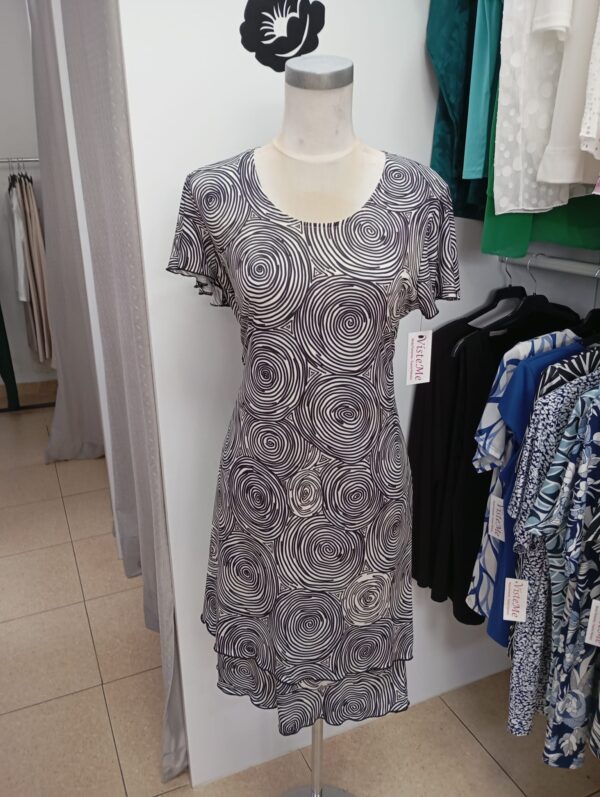 Vestido señora estampado