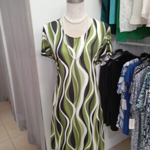 Vestido señora estampado
