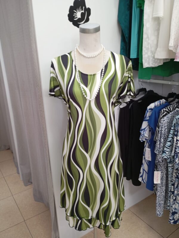 Vestido señora estampado