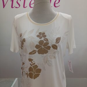Camiseta flores