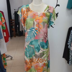 Vestido hojas