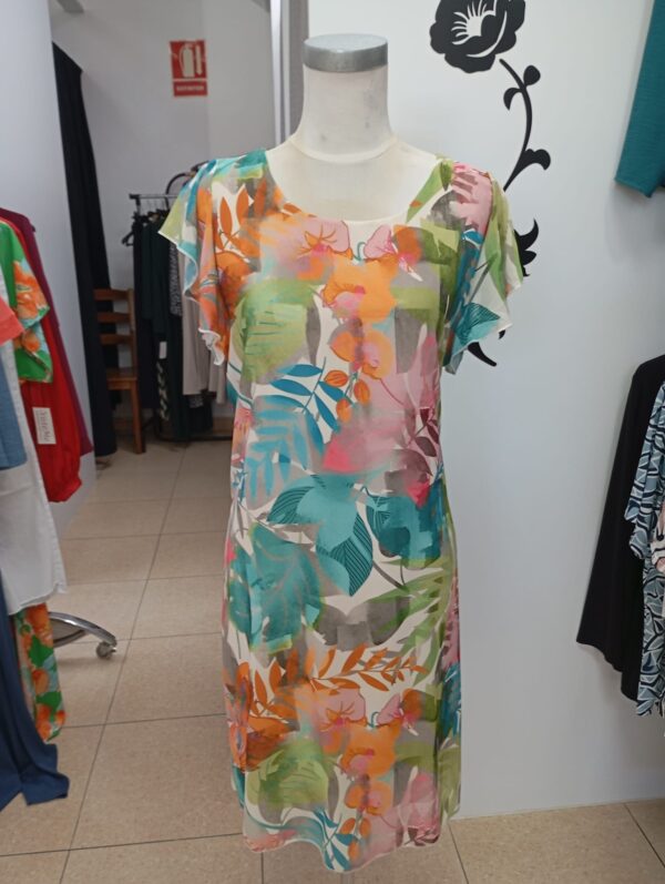 Vestido hojas