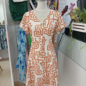 Vestido abotonado