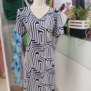 Vestido estampado señora