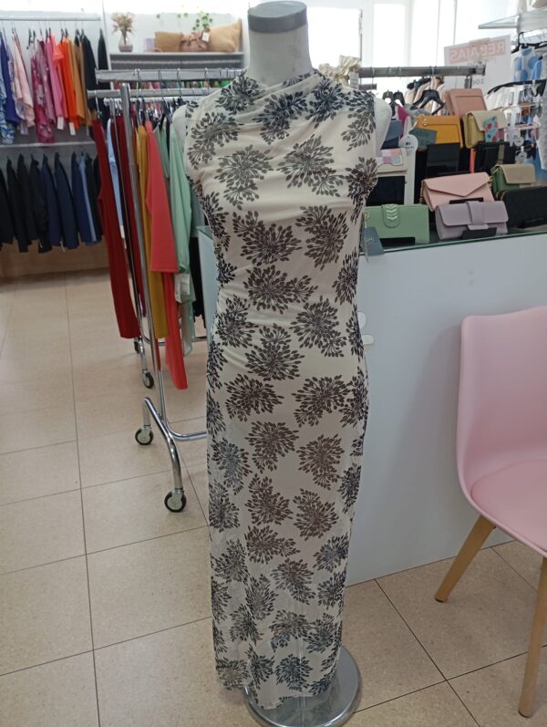 Vestido tul estampado