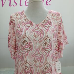Blusa estampada gasa