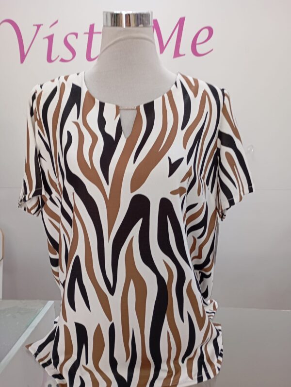 Blusa estampada