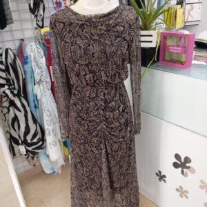 Vestido tul rizado