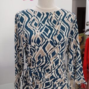 Blusa punto estampada