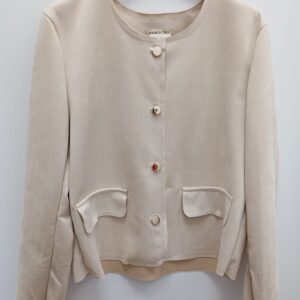 Chaqueta de antelina