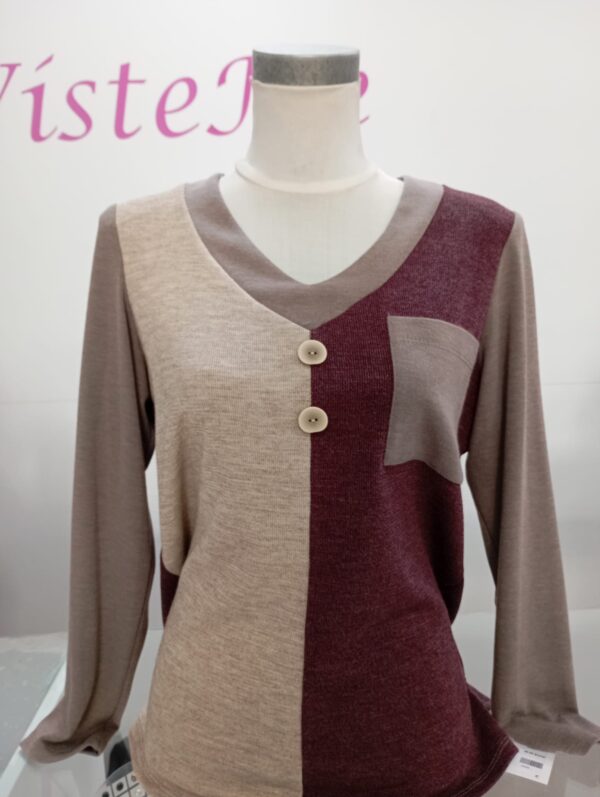 Camiseta botones
