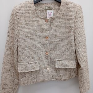 Chaqueta beig  botones